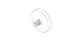 DORNBRACHT-Rosette-ERSATZTEILE-04277400200-50-x-50-x-9-5-mm-Chrom-04277400200-00 gallery number 1